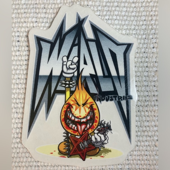 World Industries Skateboards - Vintage Sticker - Picture 1 of 2